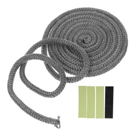 WHAMVOX 1 Roll High Temp Gasket Fiberglass Rope Seal for Stove Doors Insulation Seal Efficient Sealing for Fireplaces Boilers and Industrial Ovens Versatile Energy Saving