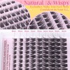 Natural Lash Clusters Kit Wispy Lash Extension Kit D Curl