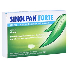 Sinolpan Forte 200 mg Enteric Juice Soft Capsules Pack of 50