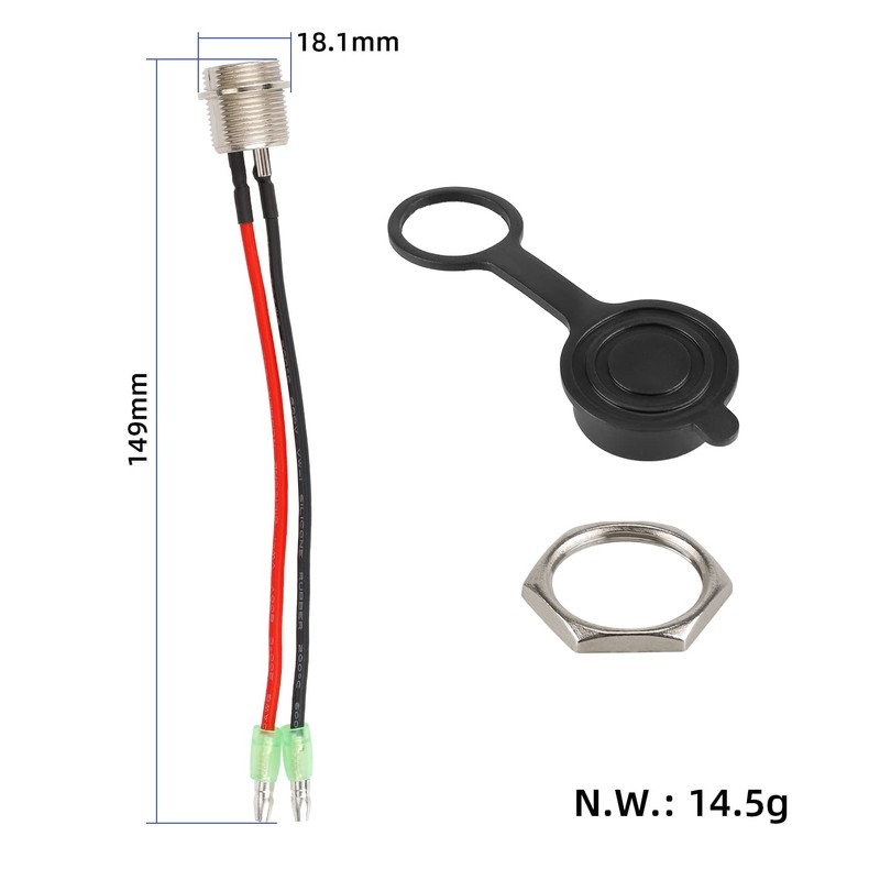 MotuTech Kugo M4/Pro Replacement Parts Charging Port with Ball Head