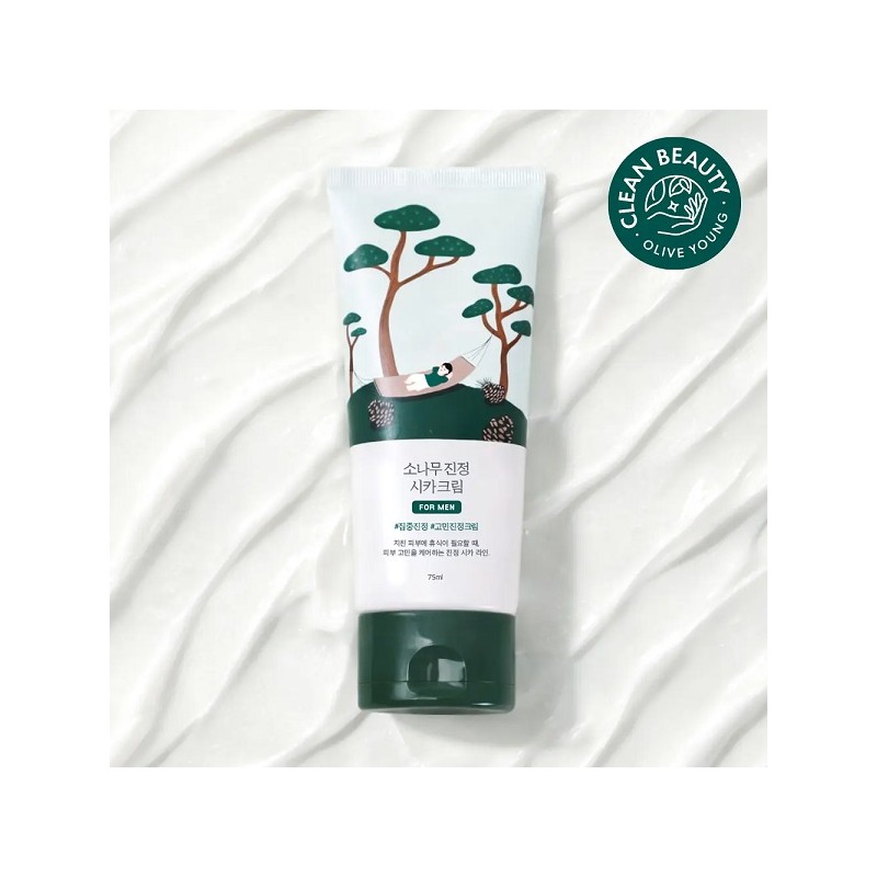 Round Wrap for Men Pine Soothing Cica Cream 75ml /