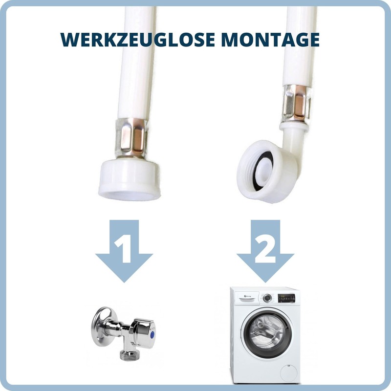 ELECTROHOGAR Hose for washing machines and dishwashers | from 1.5