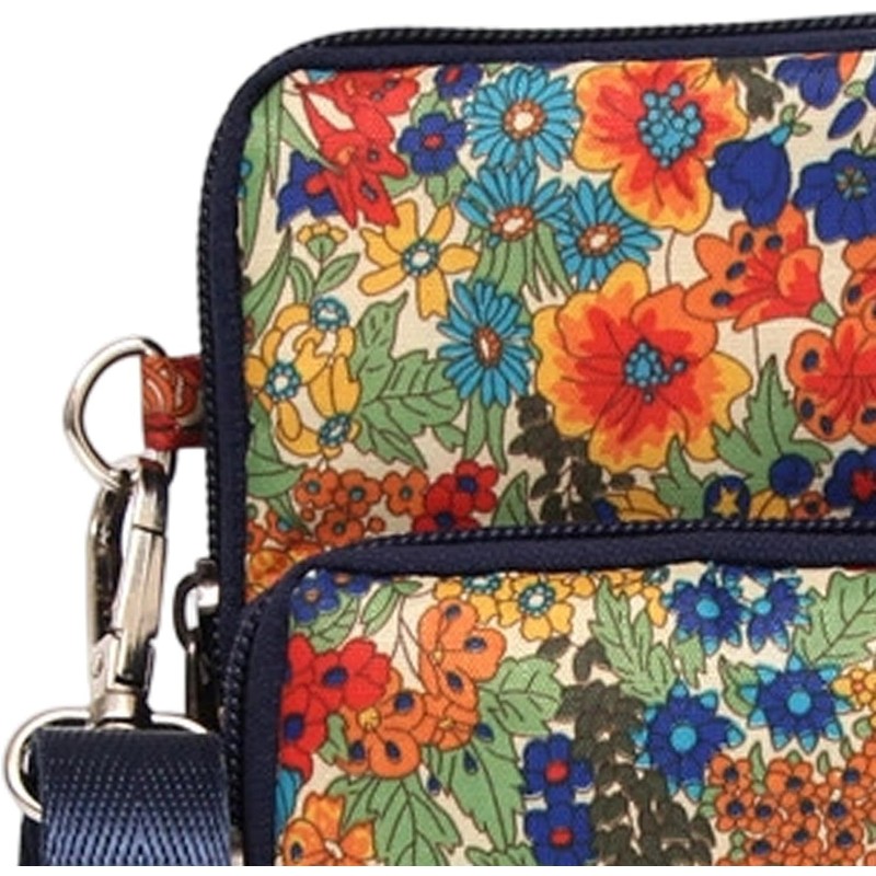 Bolso para Teléfono - Estampado Multibolsillos Mini Cartera con