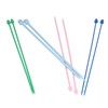 20Pcs Knitting Needles Multicolour Portable 26cm Sweater Needle Plastic Weaving