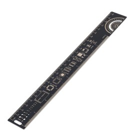 PCB Ruler, Multifunctional Electronic Engineers Rule 10 inch 25cm Printed Circuit Board Ruler (25CM)