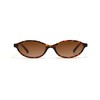 WDZAYXC Retro Oval Rectangular Sunglasses for Men and Women, Classic