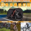KANCOKIT Bike Cover for Transport on Rack, Bicycle Covers for