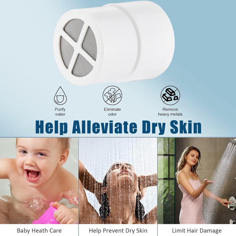 Generic 3 Pack Shower Filter Replacement Compatible with jolie shower