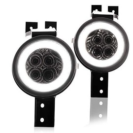 LIGHTDELUX LED indicator light with position light, parking light with approval, Black Vision V-220102