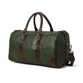 Adyan Leather Duffle Bag Travel Carry on Weekender Luggage Overnight Bags for Women and Men