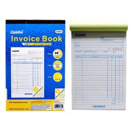 Familymaid INVOICE Receipt Record BOOK 3-Part 30-Set Numbered Original Duplicate Carbonless