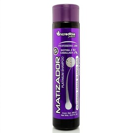 Shampoo Matizador Morado Con Biotina Sin Sal Platinado 500ml