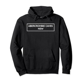 ABERCROMBIE CAVES NSW Australia Pullover Hoodie, black