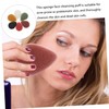 WOONEKY 6pcs Face Wash Sponge Exfoliating Scrubber for Women Makeup
