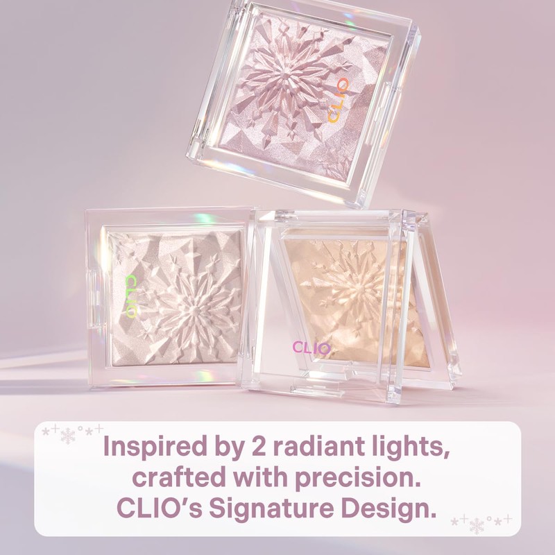 CLIO Prism Highlightr makeup, High Glossy Face Illuminator, Pearl Shimmer