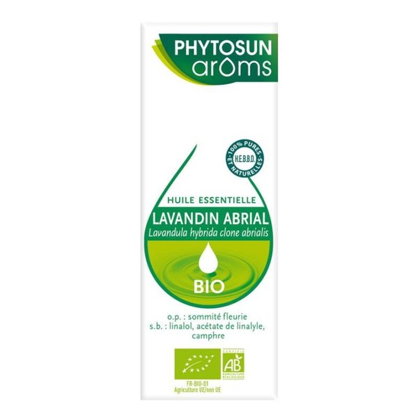 Phytosun'aroms Phytosun Aroms Huile Essentielle de Lavandin Abrial Bio 10 ml