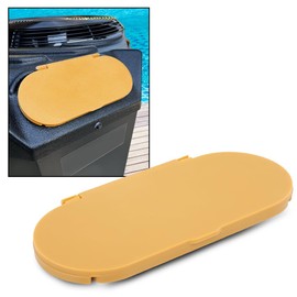 GRAND ORANGE Custom Cover for LCD Display & Controls Compatible with The AquaCal SunBlazer SB128AHDSBLA Model Pool Heater