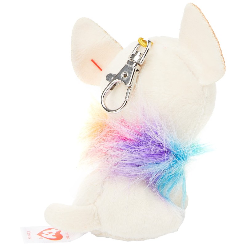 TY 2005115 Chewey Chihuahua Keychain, Multicolor, 7 CM