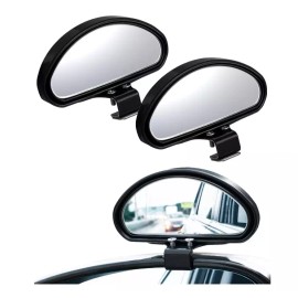 WildAuto Blind Spot Mirrors, Adjustable Car Auxiliary Wide-angle Mirrors 2pcs New