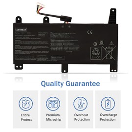 LUSONBAY C41N1731 Laptop Battery for Asus ROG Strix Scar/Hero II G712 G732 G731 GL504GW GL504GS GL504GM GL704 GL704GW GL704GV GL704GM G715GV G715GW G515GV G515GW 15.4V/66Wh