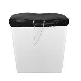 Bucket Truck Cover, Heavy Duty 600D Oxford Cloth Waterproof Folding Bucket Truck Cover The Added Elastic Safety Leash D-Ring Hook Universal Cover for 1-2 Man Bucket Trucks (Black, 28“x51”)