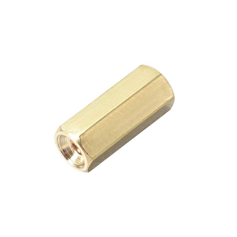 sourcing map 20pcs M2.5x11mm Female Socket Brass PCB Motherboard Spacer