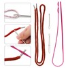 MovFlax 12 Pieces Drawstring Cord, Hoodie String Replacement with Easy