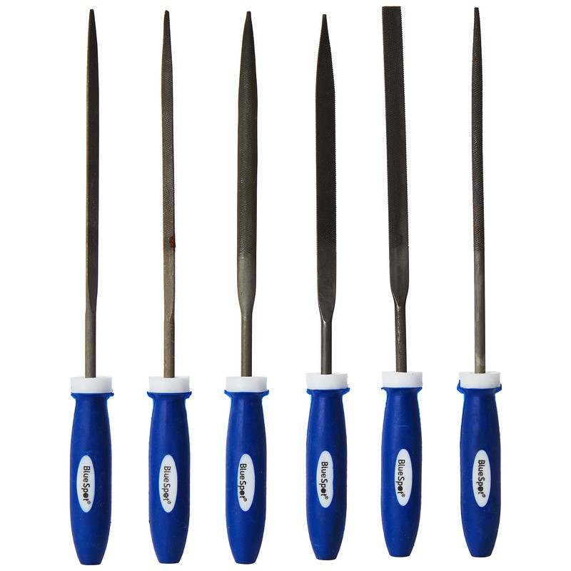 Blue Spot 6pc Mini File Set with Pouch