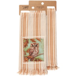 Primitives by Kathy Owl Kitchen Towel