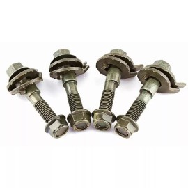 Unbranded 4 BOLTS 14MM FRONT LEFT & RIGHT CAMBER ALIGNMENT ADJUSTABLE CAM BOLTS KIT