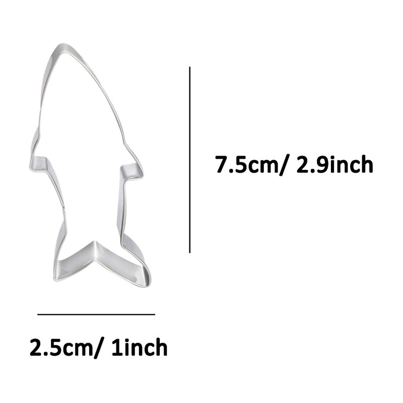 WJSYSHOP Fish Shaped Cookie Cutter