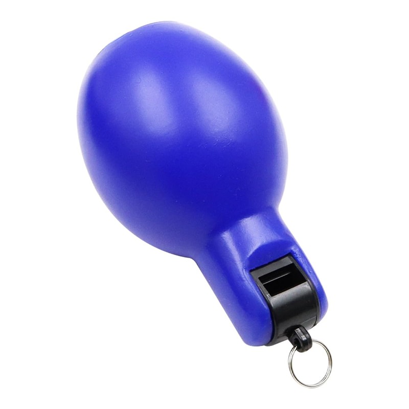 Tiardey 2pcs Squeeze Whistle Hygienic Hand Whistle with Lanyard for