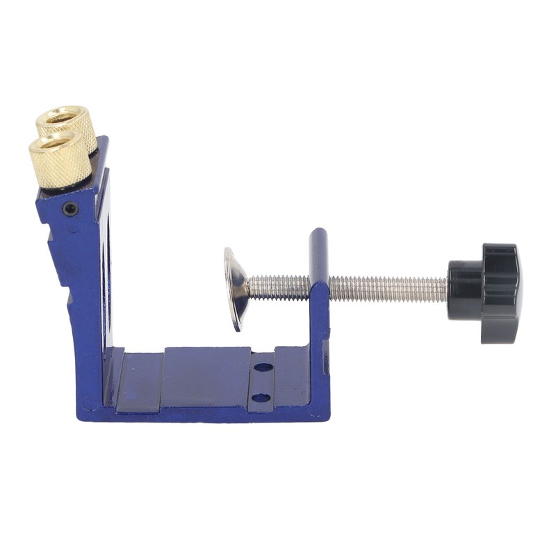 Pocket Hole Jig Kit Dowel System Set Woodwork Guides Joint