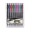 G2 Gel Ink Pen, Retractable, Assorted Inks, 0.7mm Fine, 8