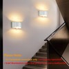 SERDEN LED Hardwired Motion Sensor Light Indoor Wall Sconce, Motion