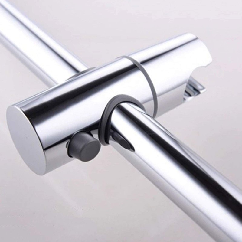 Adjustable Shower Head Holder for Slide Bar, 25mm Hand Shower