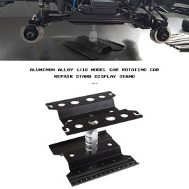 Create idea 360 Degree Rotation RC Car Repair Stand Aluminium Alloy Repair Station Workstation Lifting Lowering with Wrench Tools for 1/10 1/8 RC Car