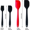 8 PCS Silicone Spatula Set - Food Grade Non-Stick Safe