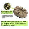 Hybrid Diamond Ceramic Polishing Pucks, Aggressive Concrete Terrazzo Floor Hook