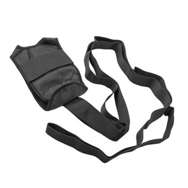 Tiardey Yoga Stretching Strap,Ankle Ligament Stretcher Belt with Loops,Leg Stretcher Good for Plantar Fasciitis,Leg and Foot Stretch Assist(BLACK)