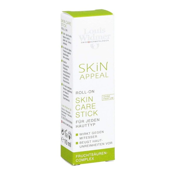 Widmer Skin Appeal Skin Care Stick Unscented 10 ml