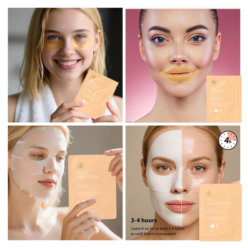 Gifts for Women, 55 Pcs Hydrating Skin Care Set, Home