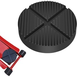 Jegruda Floor Jack Rubber Pad Universal Jack Pad Adapter, Pinch Weld Side Frame Rail Protector 1 Pack