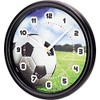SELVA Children's Wall Clock - Football Motif - ABS Case