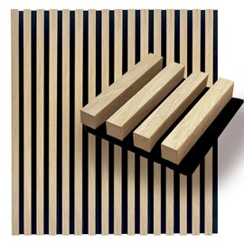 Concord Acoustic Wall Panels | Sample - Pine | 5” x 5” | Soundproof Paneling | - COA1526