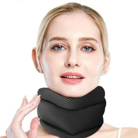 TTYRBF Neck Braces,Cervical Vertebra Neck Brace for Sleeping,Soft Foam Neck Braces,Neck Brace for Neck Support for Women Men
