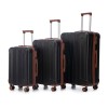 20 24 28 3-Pcs ABS Spinner Wheel Luggage Set Luxury