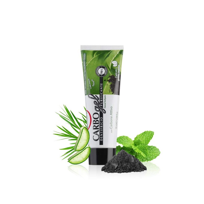 Carbone Attivo Charcoal Cleansing Toothpaste 75 ml