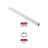 PATIKIL M12 Thread 5.91" Lamp Pipe Kit with Lock Nuts,