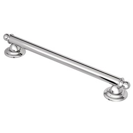 Moen YG2218CH Bathroom Safety 18-Inch Stainless Steel Traditional Bathroom Grab Bar, Chrome